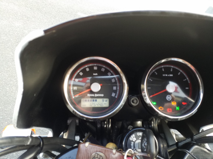 Royal enfield 650 interceptor - CHOLET